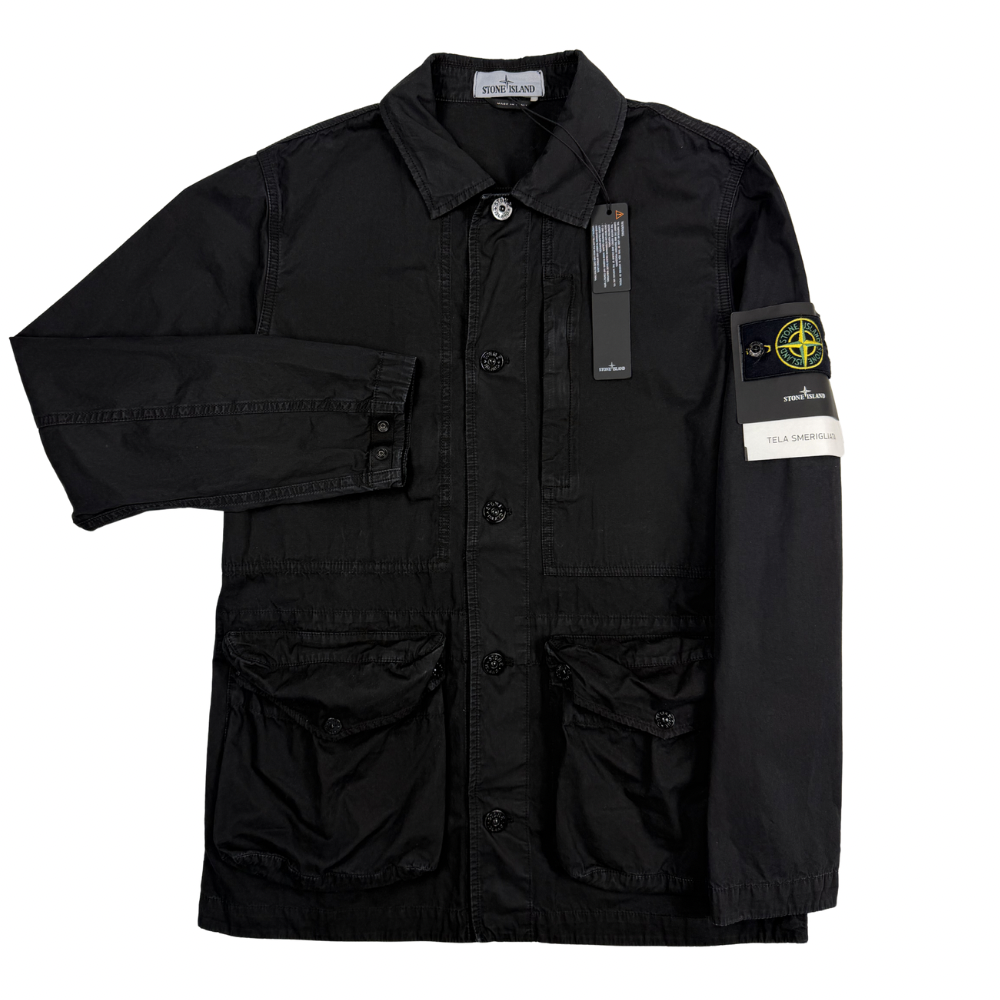 CHAQUETA TELA SMERIGLIATA STONE ISLAND - talla M