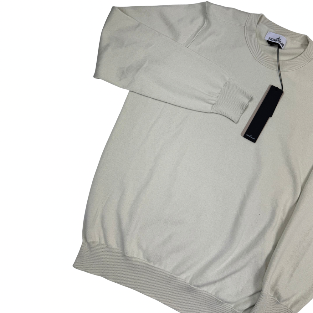 Jersey Stone Island cuello redondo lima claro - talla XL/2XL