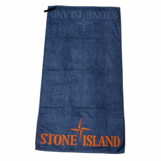 Toalla Stone Island azul marino - talla UNI