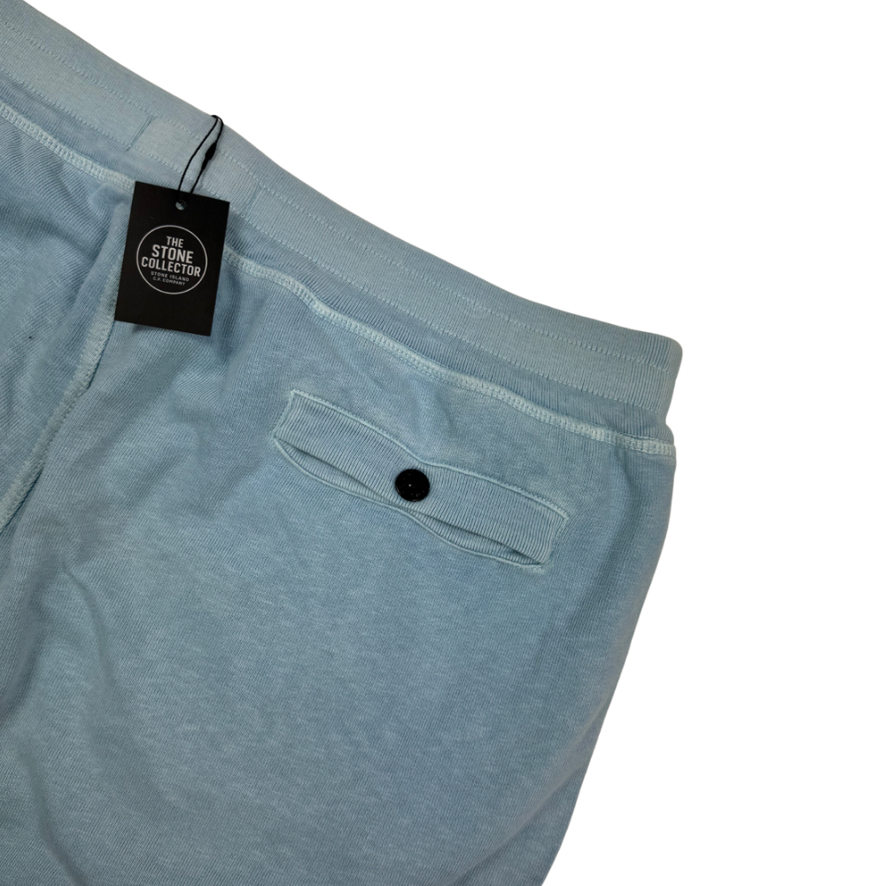 Pantalón Corto Jogger Stone Island celeste - talla XL