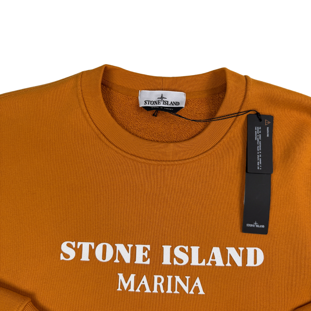 SUDADERA CUELLO REDONDO STONE ISLAND MARINA - talla L