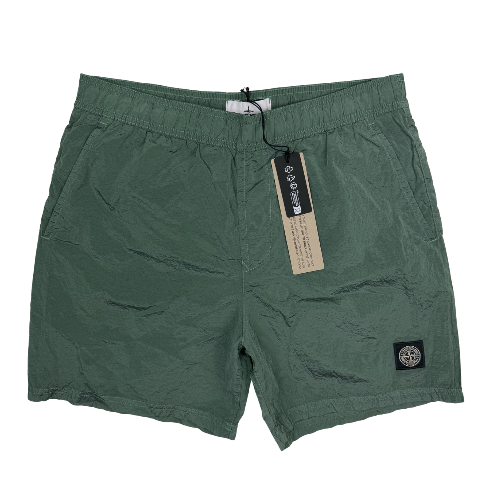 Bañador Stone Island Verde nylon metal - talla S / M / L