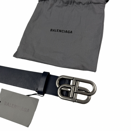 CINTURÓN BALENCIAGA BB - talla 85 cm