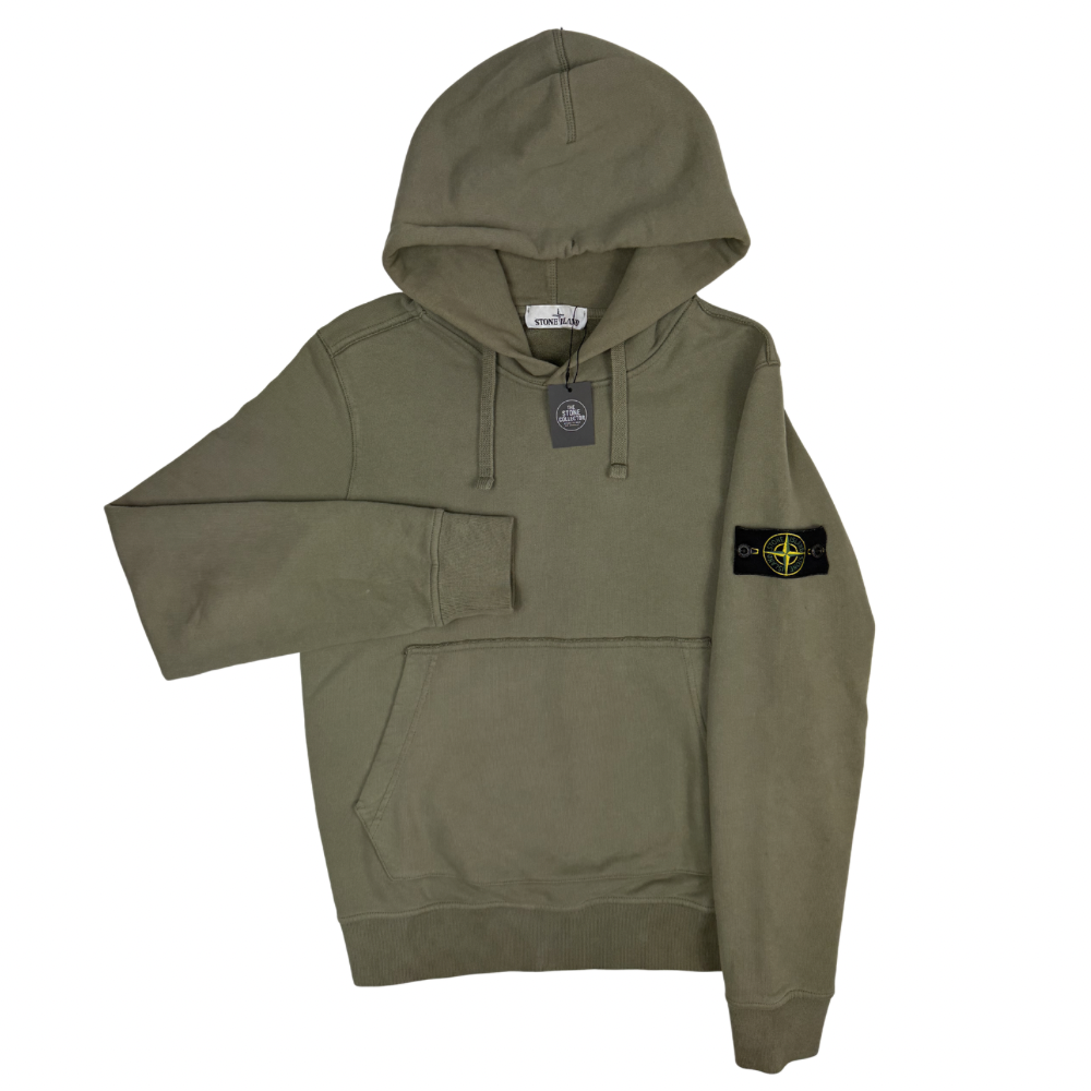 SUDADERA CON CAPUCHA STONE ISLAND - talla S
