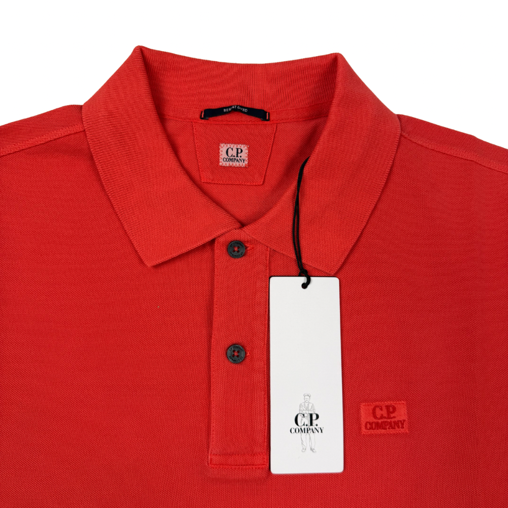 POLO MANGA CORTA RESIST DYED C.P. COMPANY - talla L