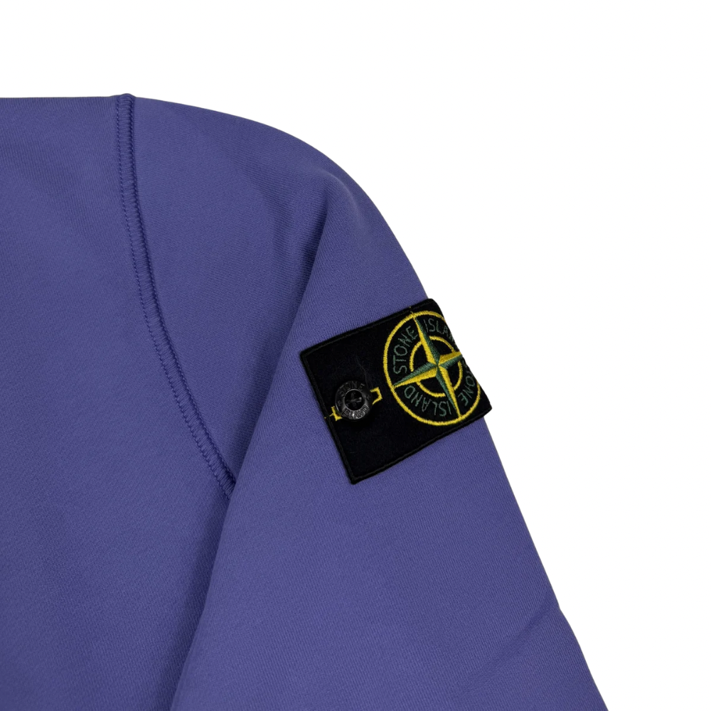 Sudadera Half - Zip Stone Island Morado - talla M / L / XL