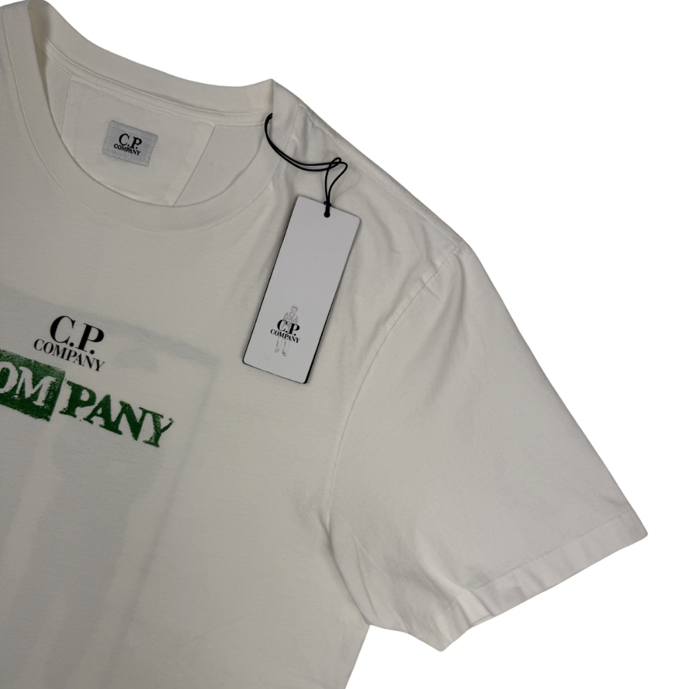 Camiseta C.P. Company blanca manga corta - talla M/XL/2XL