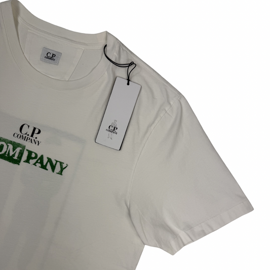 Camiseta C.P. Company blanca manga corta - talla M/XL/2XL