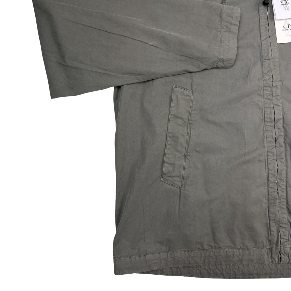CHAQUETA GARMENT DYED CON CAPUCHA C.P COMPANY - talla XL