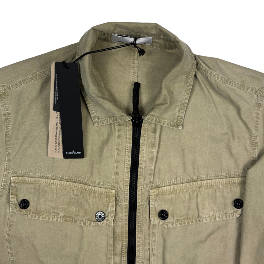 Sobrecamisa Stone Island Beige - talla M
