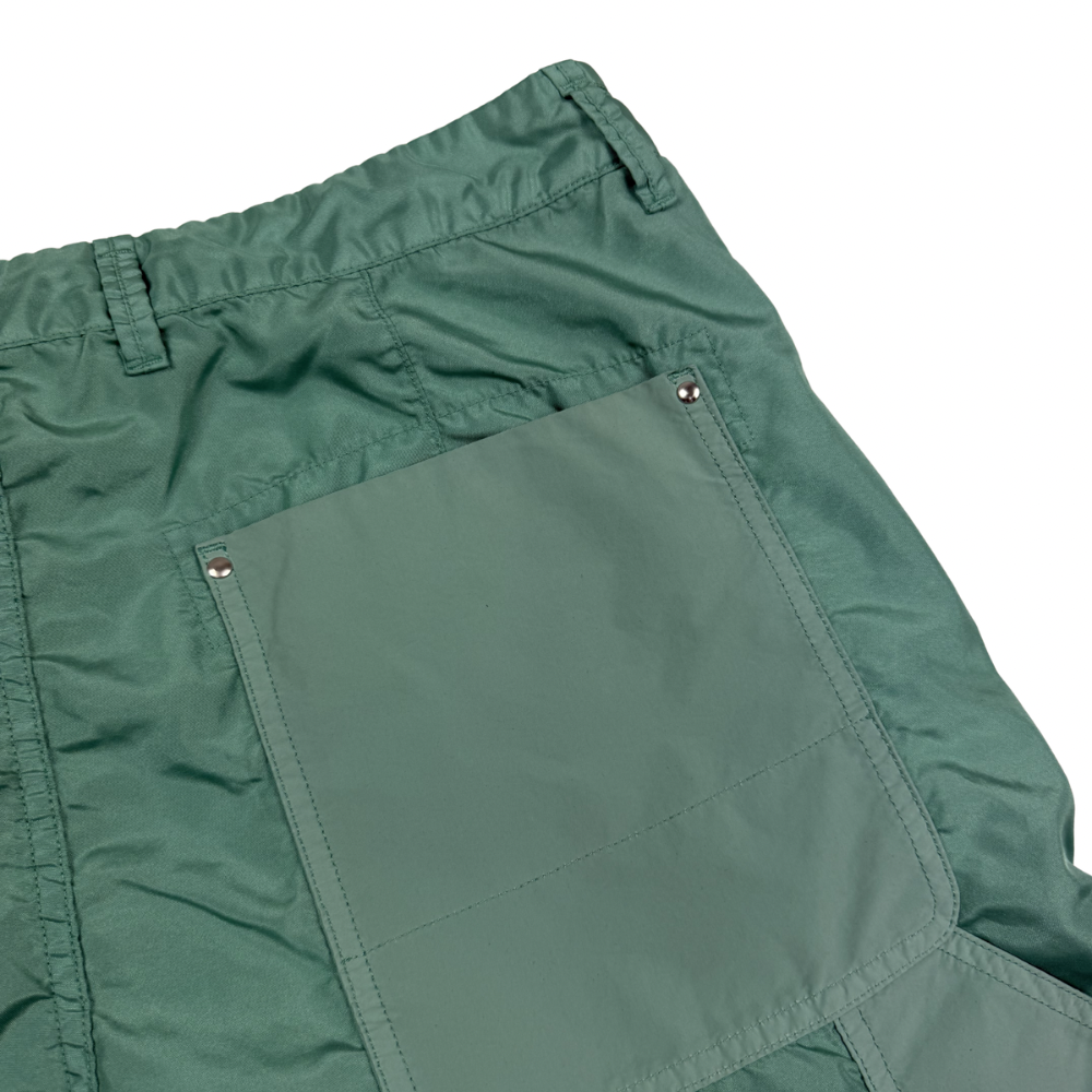 Pantalón Cargo Corto Stone Island Verde - talla W/32