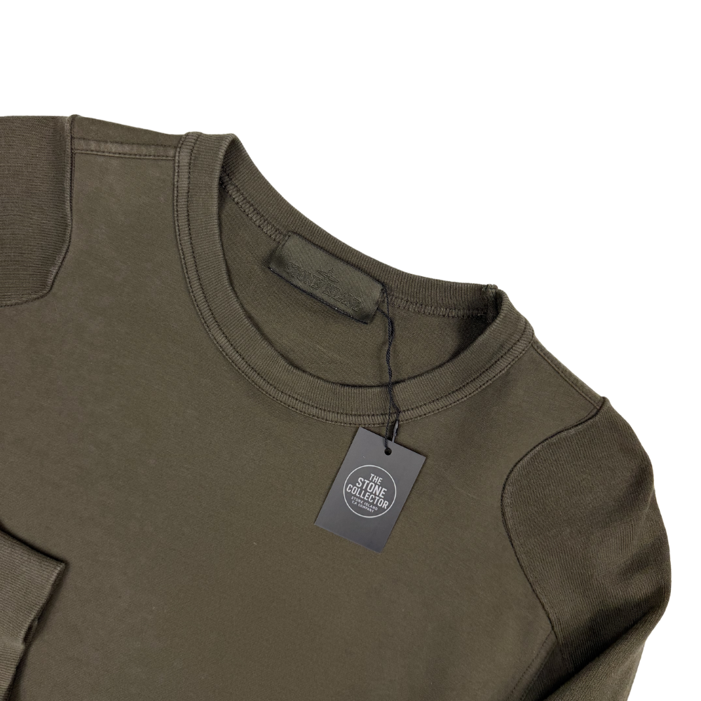 Sudadera Stone Island Ghost verde - talla M