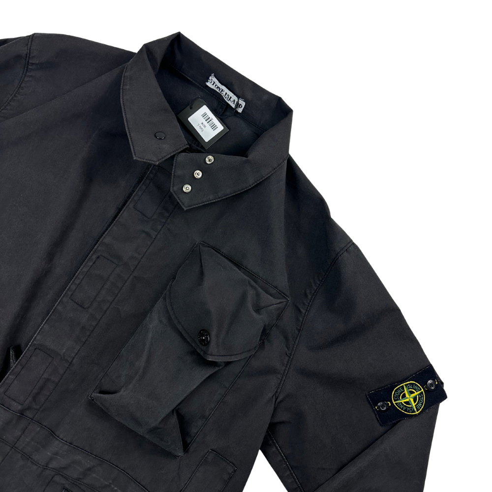 CHAQUETA RASO GOMMATO STONE ISLAND - talla L