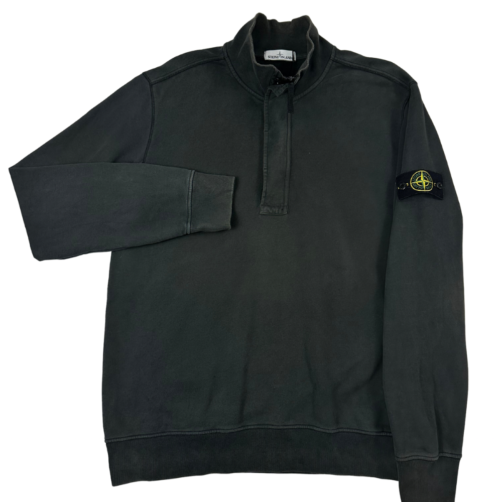 SUDADERA HALF ZIP STONE ISLAND - talla XXL