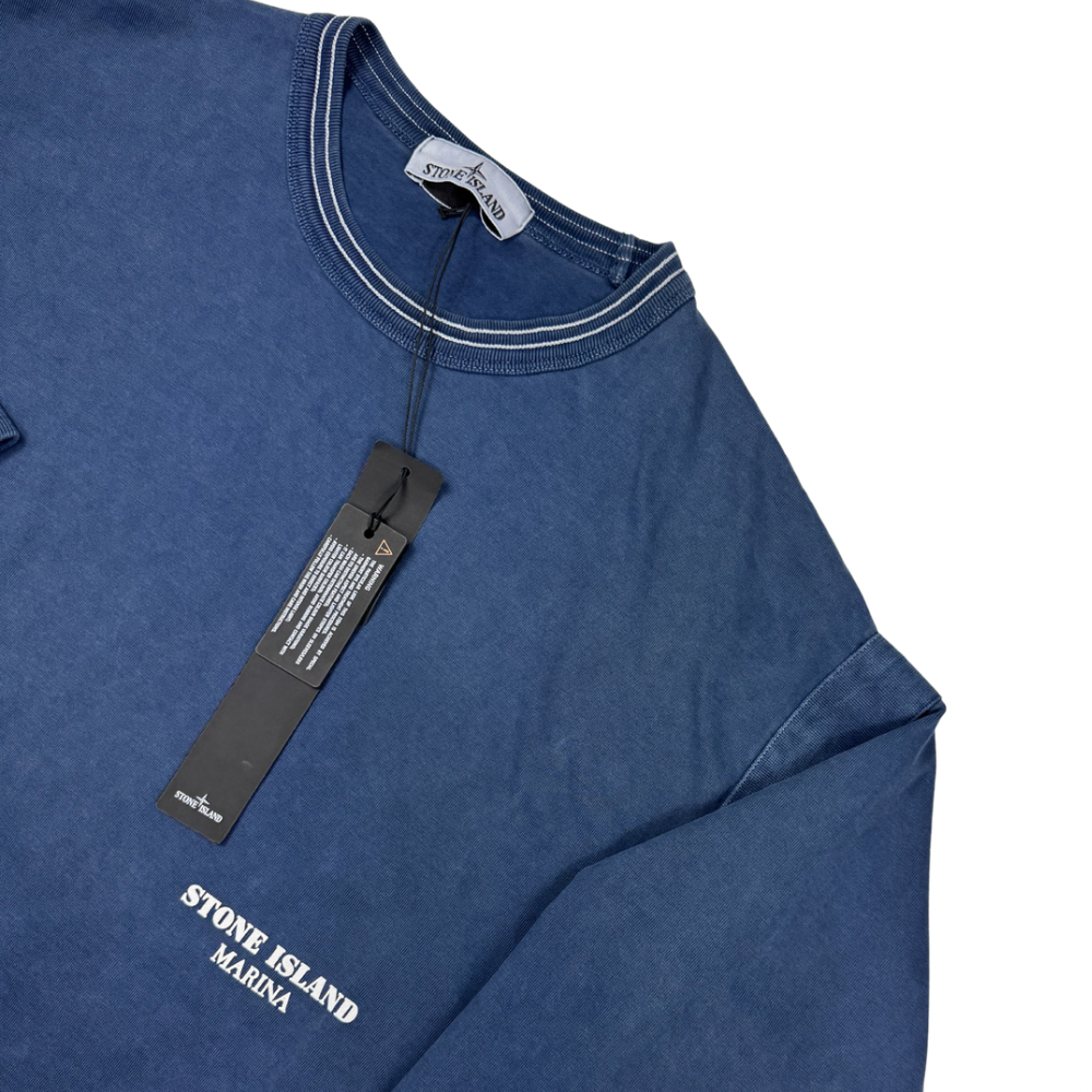 Sudadera cuello redondo Stone Island Marina - talla M/XL