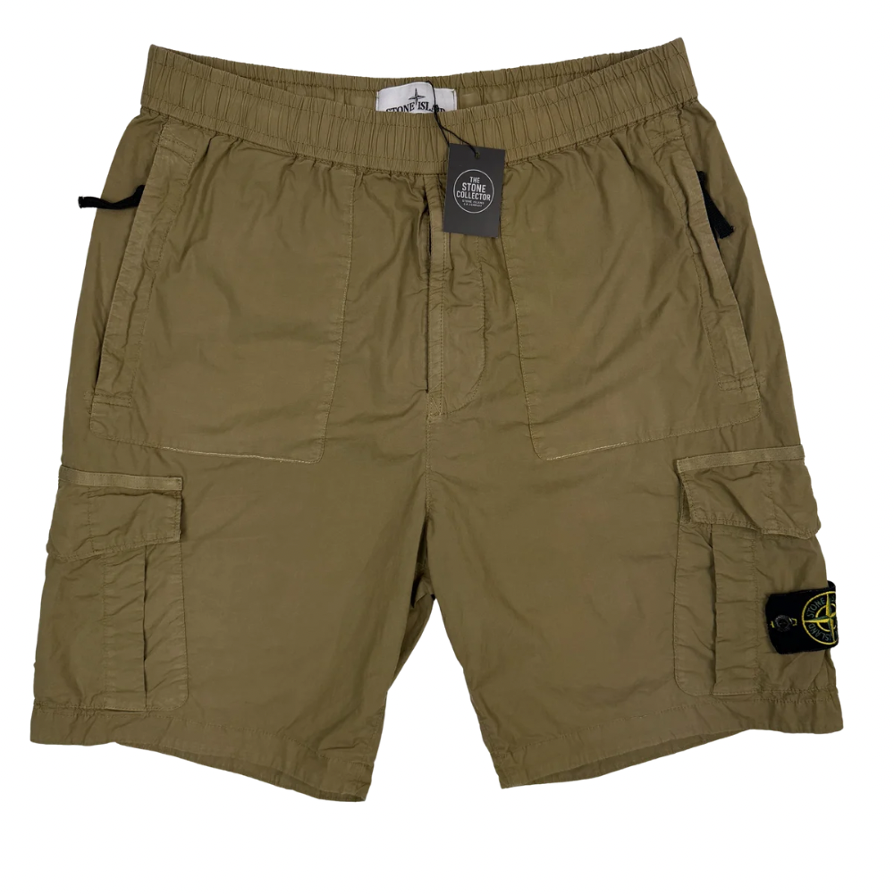 PANTALÓN CARGO CORTO STONE ISLAND - talla W/31