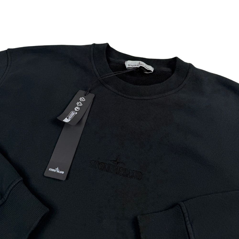 SUDADERA CUELLO REDONDO OVERSIZE STONE ISLAND - talla M