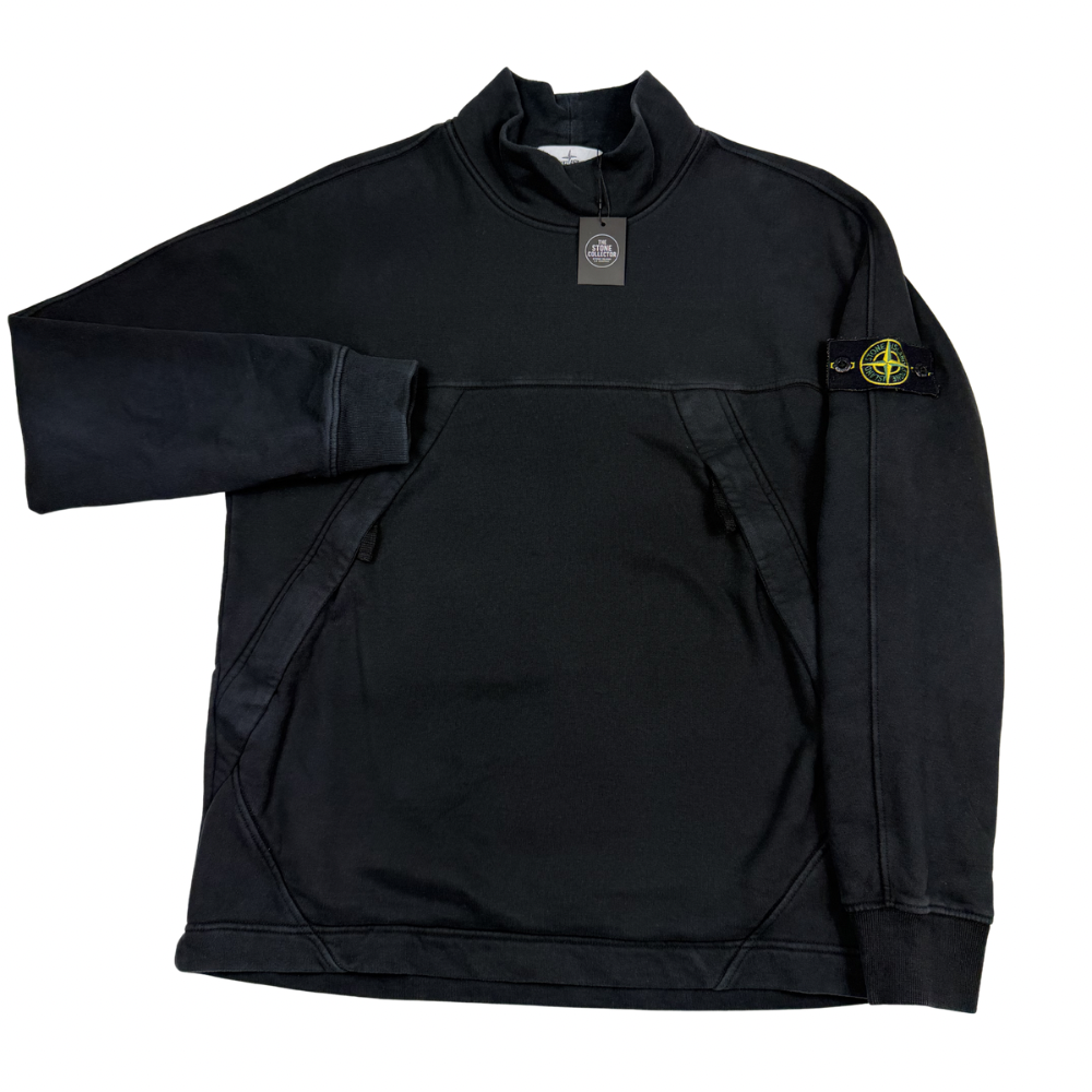 SUDADERA CUELLO ALTO STONE ISLAND - talla M