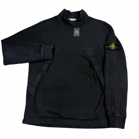 SUDADERA CUELLO ALTO STONE ISLAND - talla M