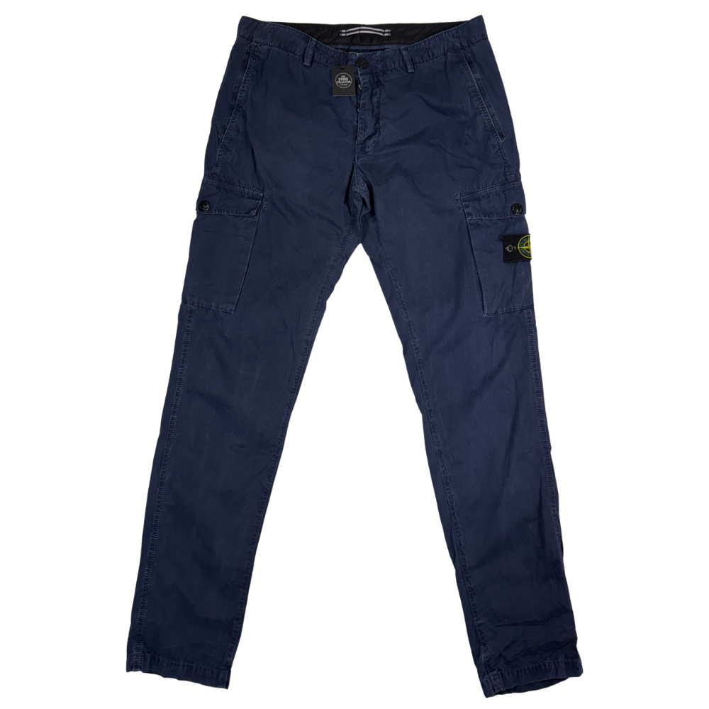 Pantalón Cargo Stone Island azul marino - talla W/36