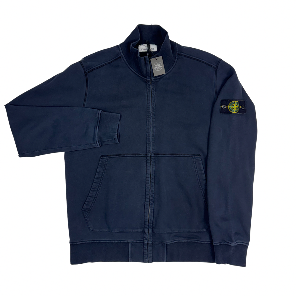 Sudadera con cremallera Stone Island Azul marino - talla 2XL