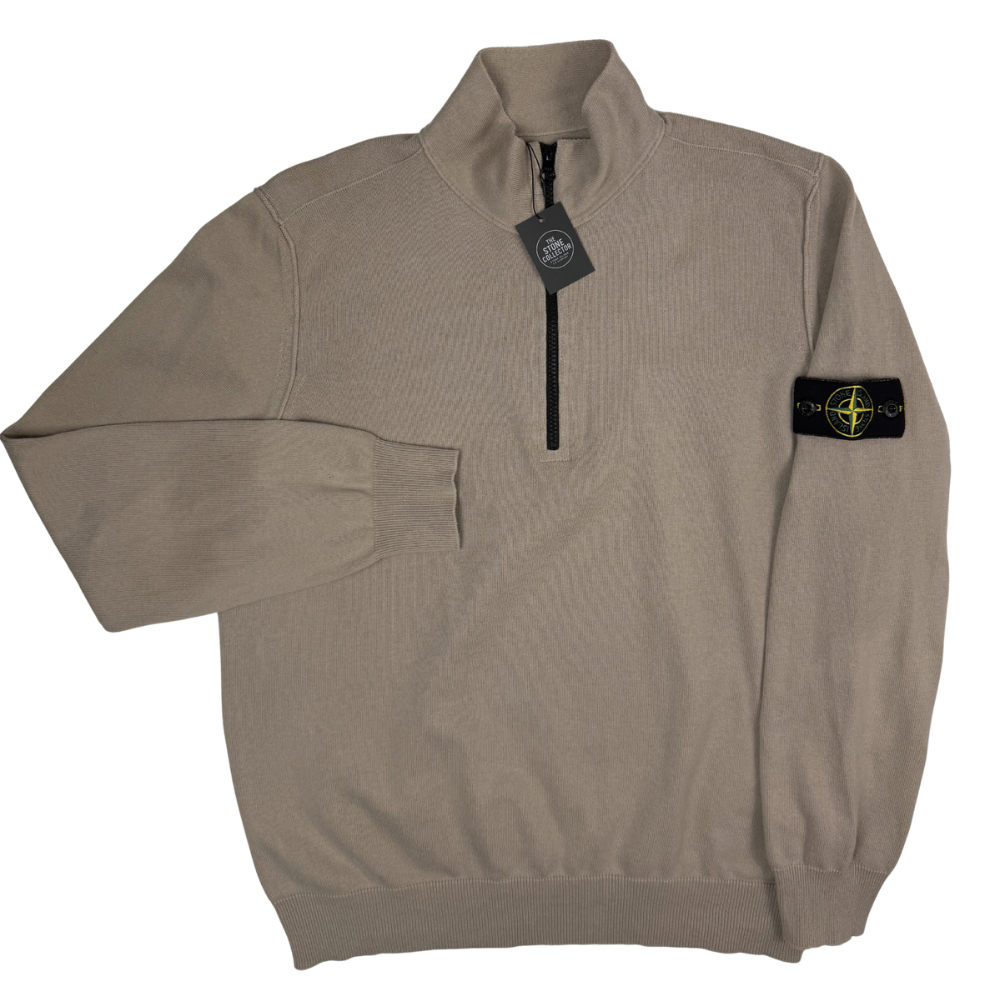 JERSEY HALF - ZIP STONE ISLAND - talla L