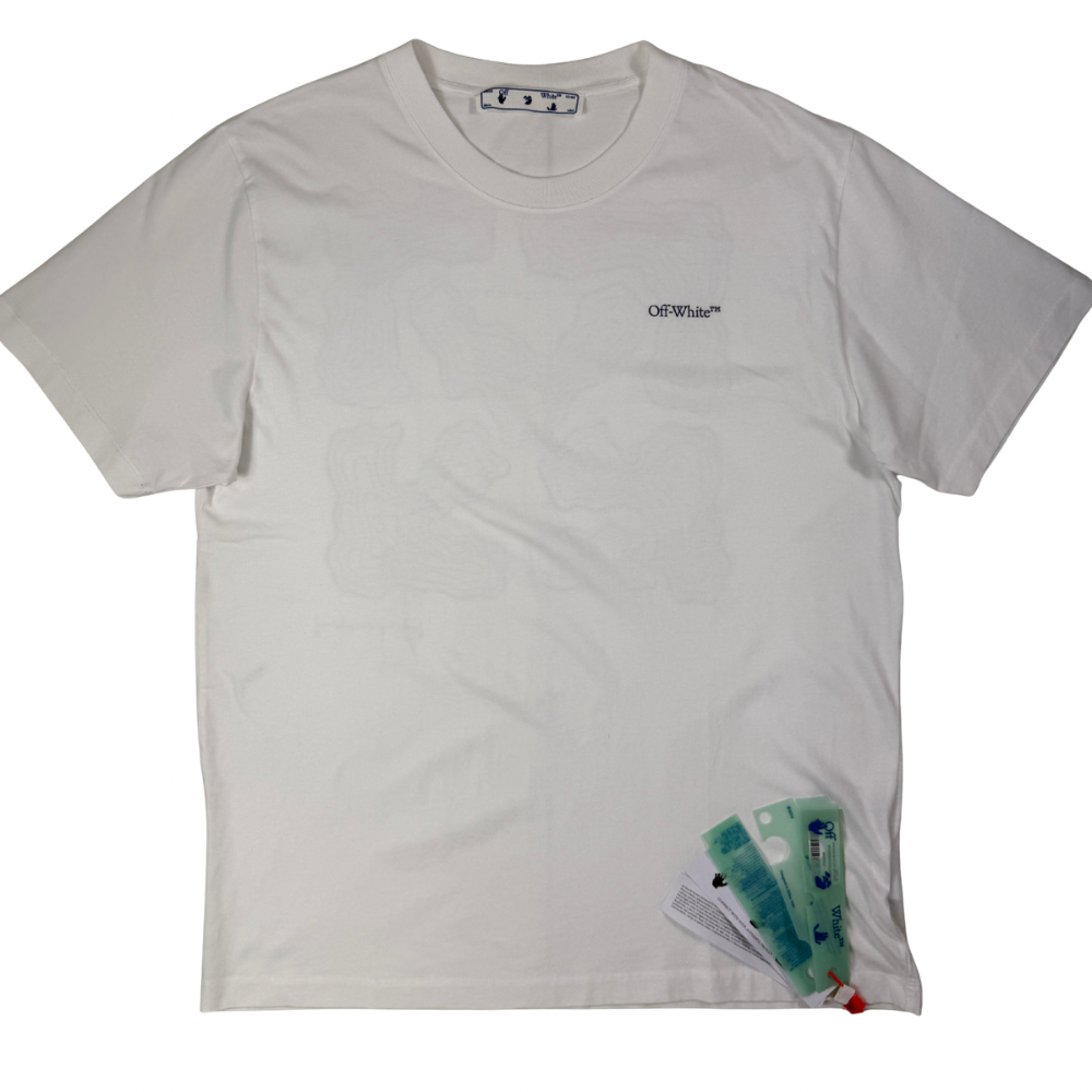 CAMISETA MANGA CORTA OFF WHITE - talla XXL