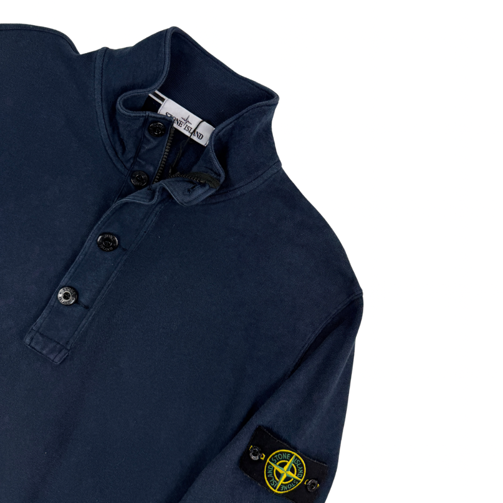 SUDADERA CON CREMALLERA Y BOTONES STONE ISLAND - talla 3XL