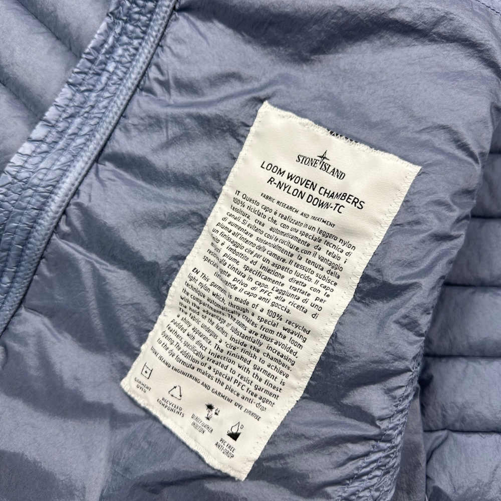 CHAQUETA PLUMAS LOOM WOVEN CHAMBERS R-NYLON DOWN - TC STONE ISLAND - talla L / XL / XXL