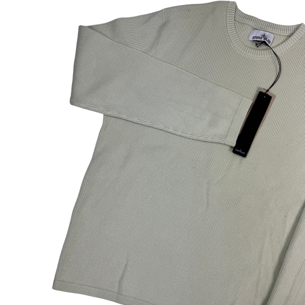 Jersey Stone Island cuello redondo lima claro - talla XL/2XL