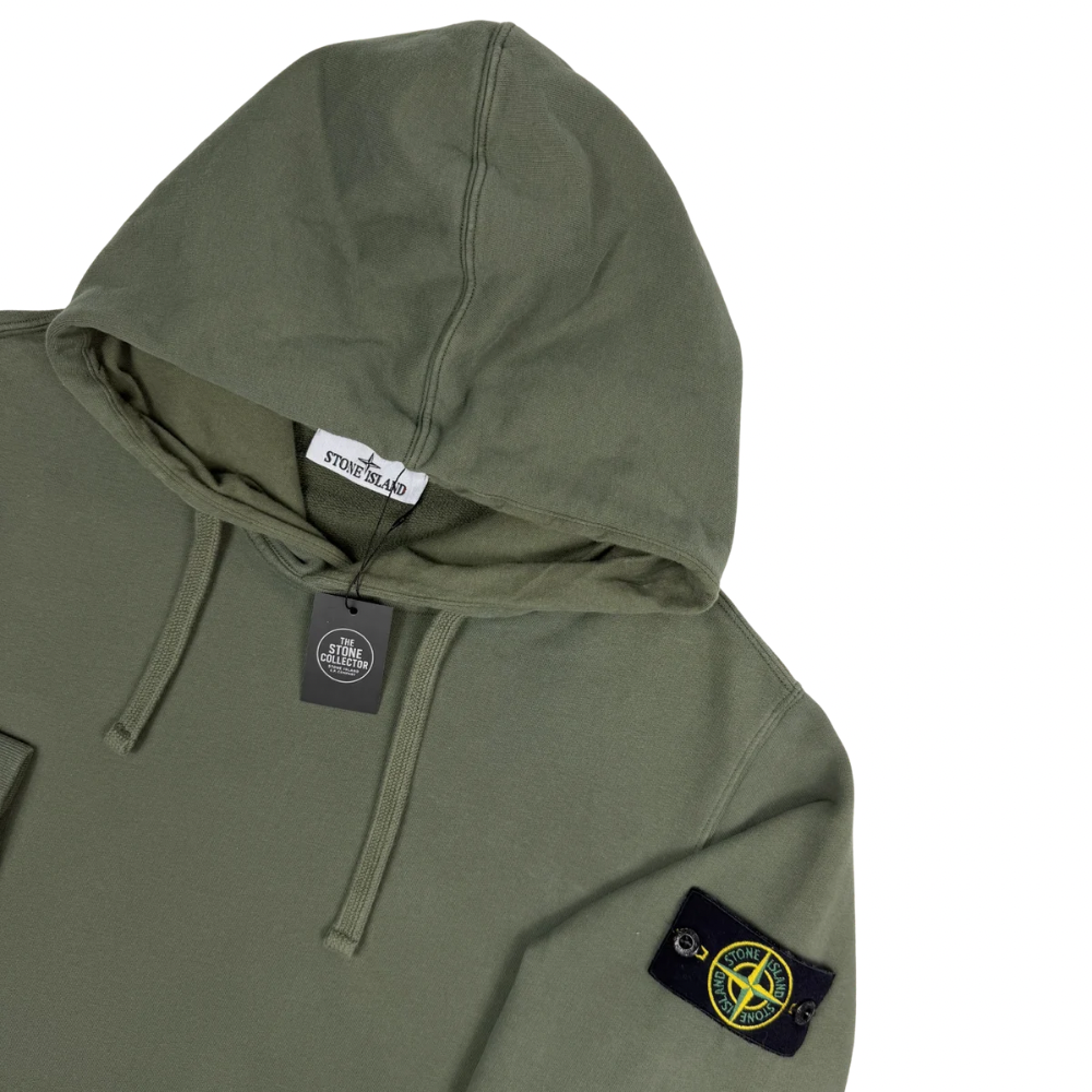 SUDADERA CON CAPUCHA STONE ISLAND - talla L