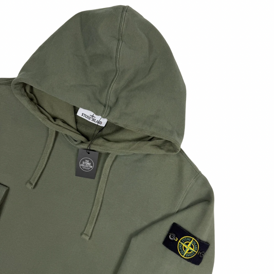 SUDADERA CON CAPUCHA STONE ISLAND - talla L