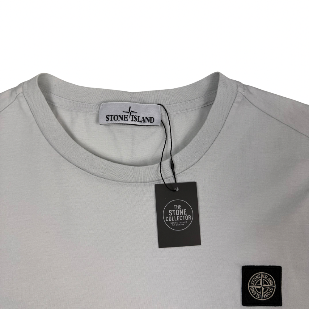 Camiseta Stone Island Blanco Roto manga corta - talla L