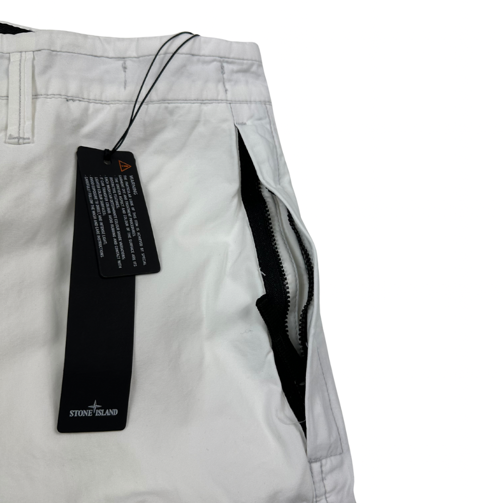 PANTALÓN CARGO CORTO SLIM STONE ISLAND - talla W/33