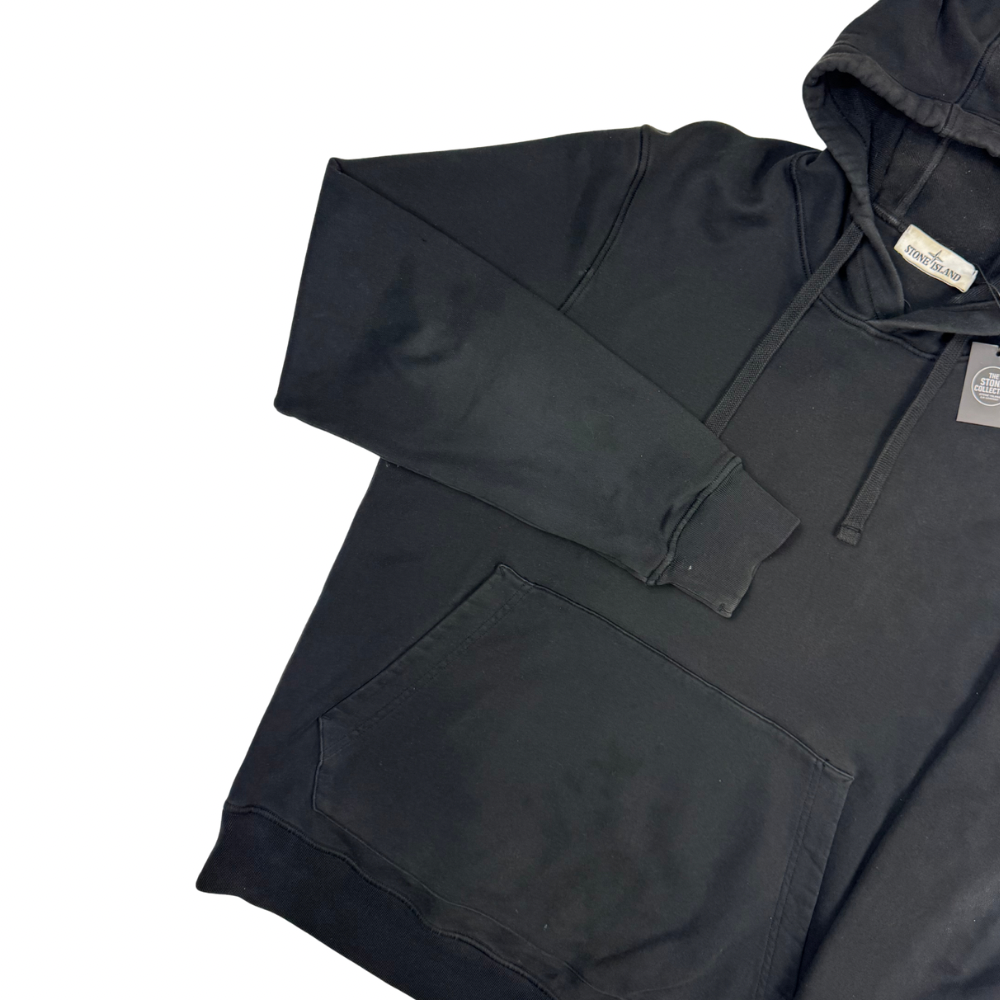 Sudadera con capucha Stone Island negro - talla L