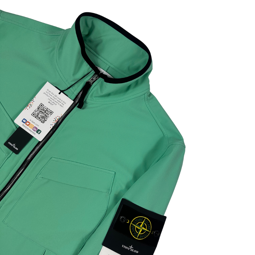 CHAQUETA LIGHT SOFT SHELL-R e.dye TECHNOLOGY STONE ISLAND - talla M