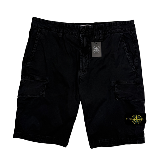 Pantalón Cargo Corto Stone Island Type SL negro - talla W31