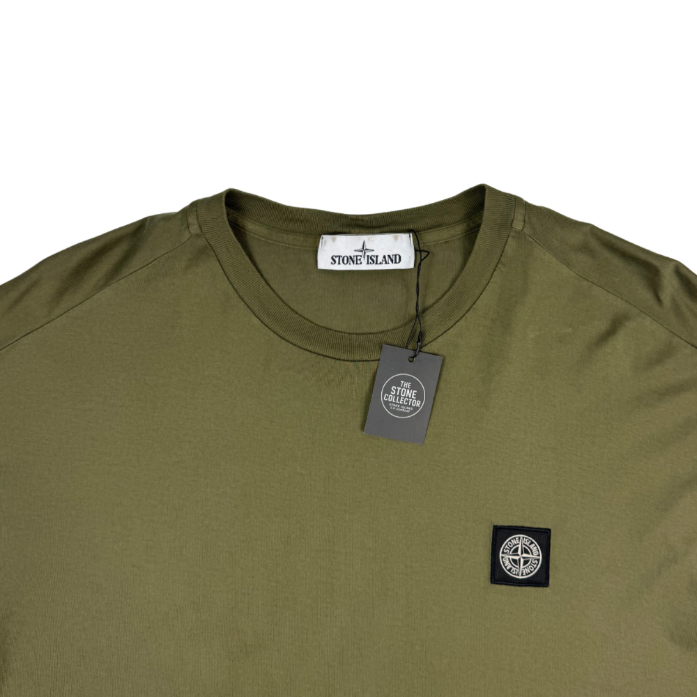 Camiseta Stone Island Verde Manga corta - talla XL
