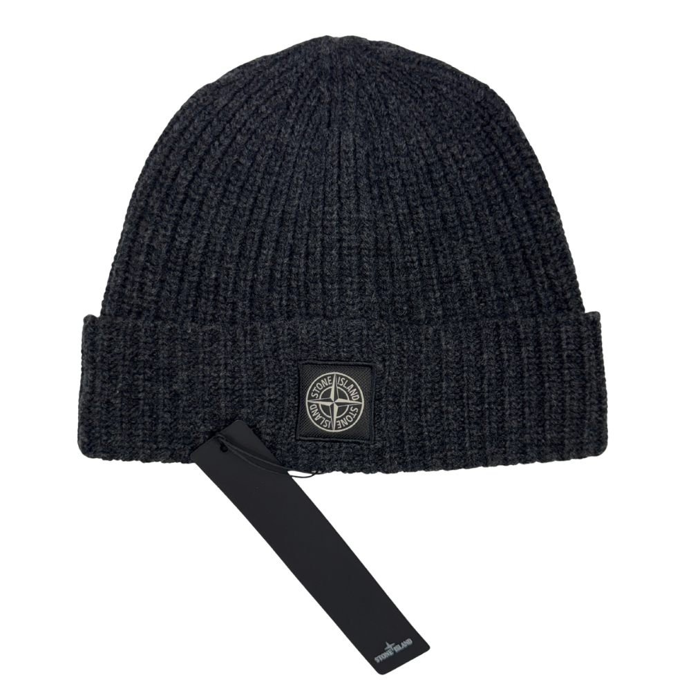 Gorro de lana Stone Island Gris oscuro - talla UNI