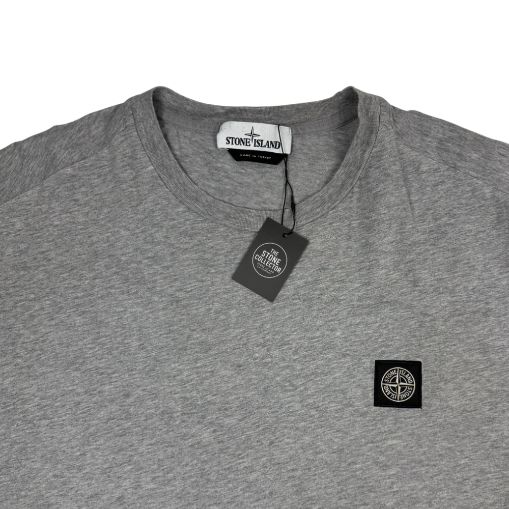 Camiseta Stone Island Gris manga corta - talla 2XL