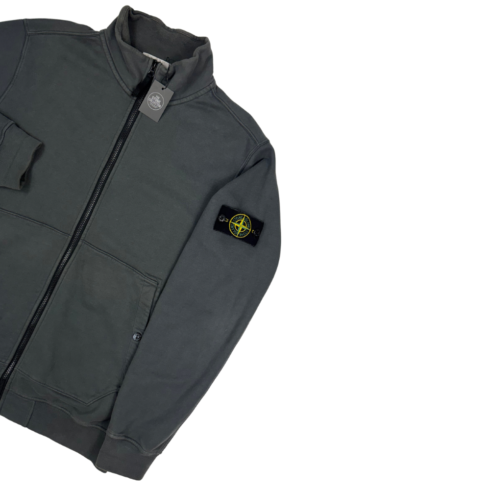 Sudadera con cremallera Stone Island Gris oscuro - talla XL
