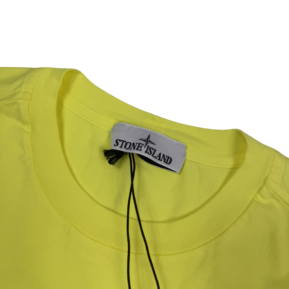 Camiseta Stone Island Amarilla manga corta - talla M / L