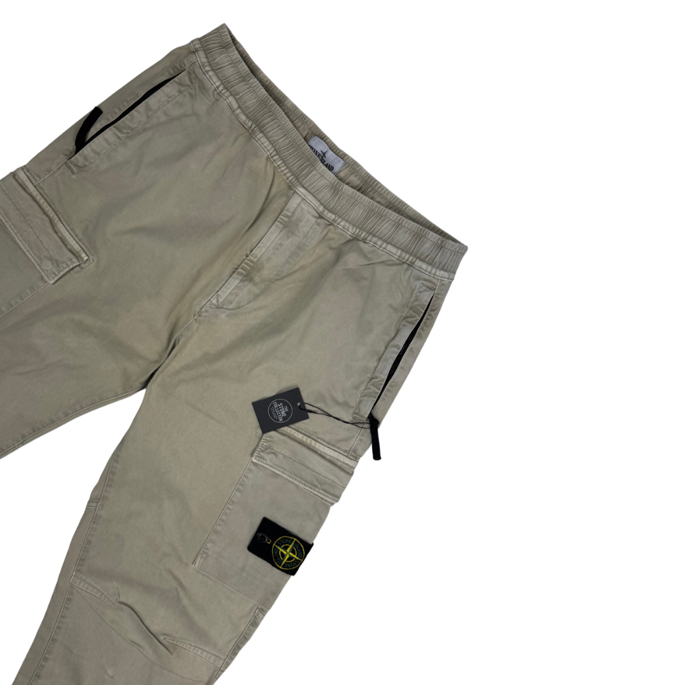 Pantalón Cargo Stone Island Type Re-T Beige - talla W/33