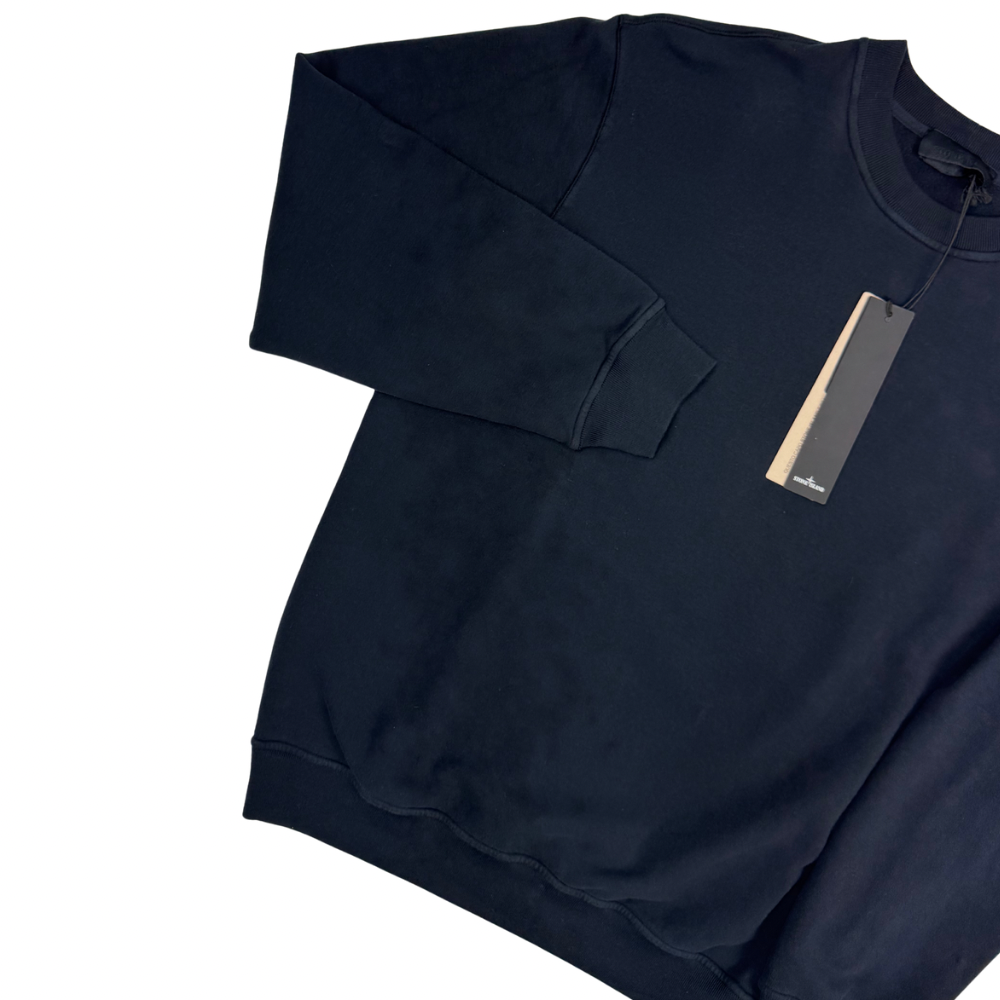 Sudadera cuello redondo Stone Island Ghost azul marino - talla M/L/XL