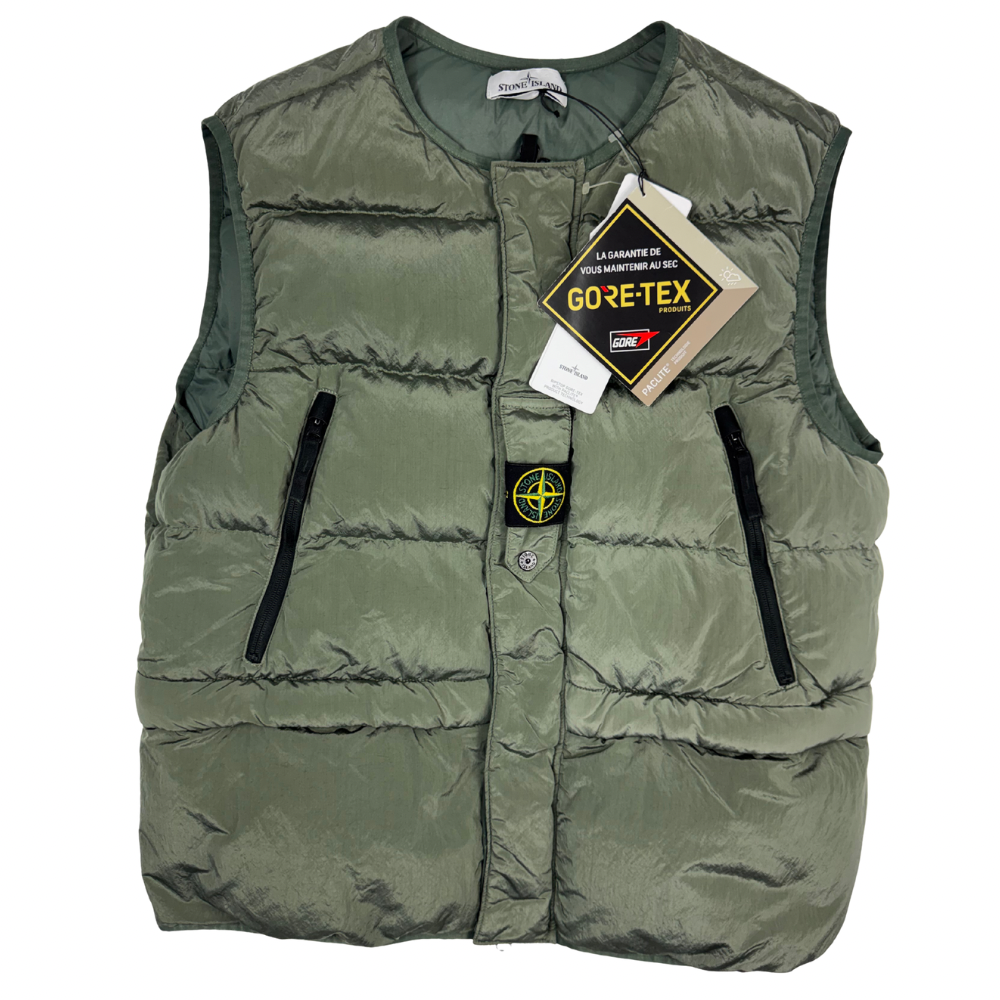 Anorak Stone Island Ripstop Gore-Tex With Paclite Product Technology Negro - talla XL