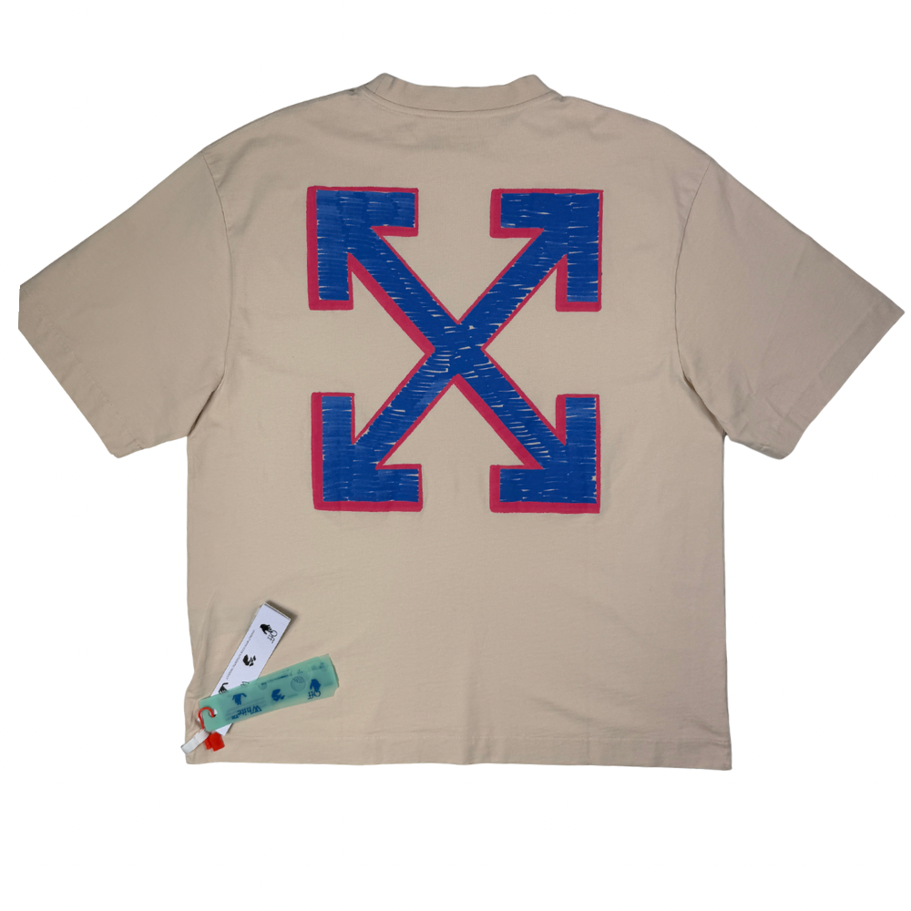 CAMISETA MANGA CORTA OFF WHITE - tallas L 2XL 3XL