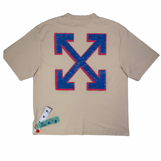 CAMISETA MANGA CORTA OFF WHITE - tallas L 2XL 3XL