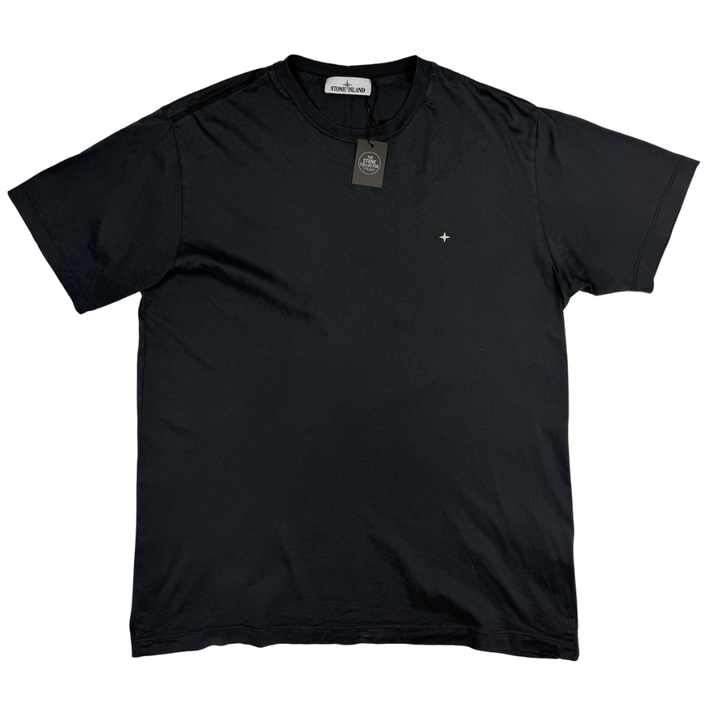 Camiseta Stone Island azul manga corta - talla XL