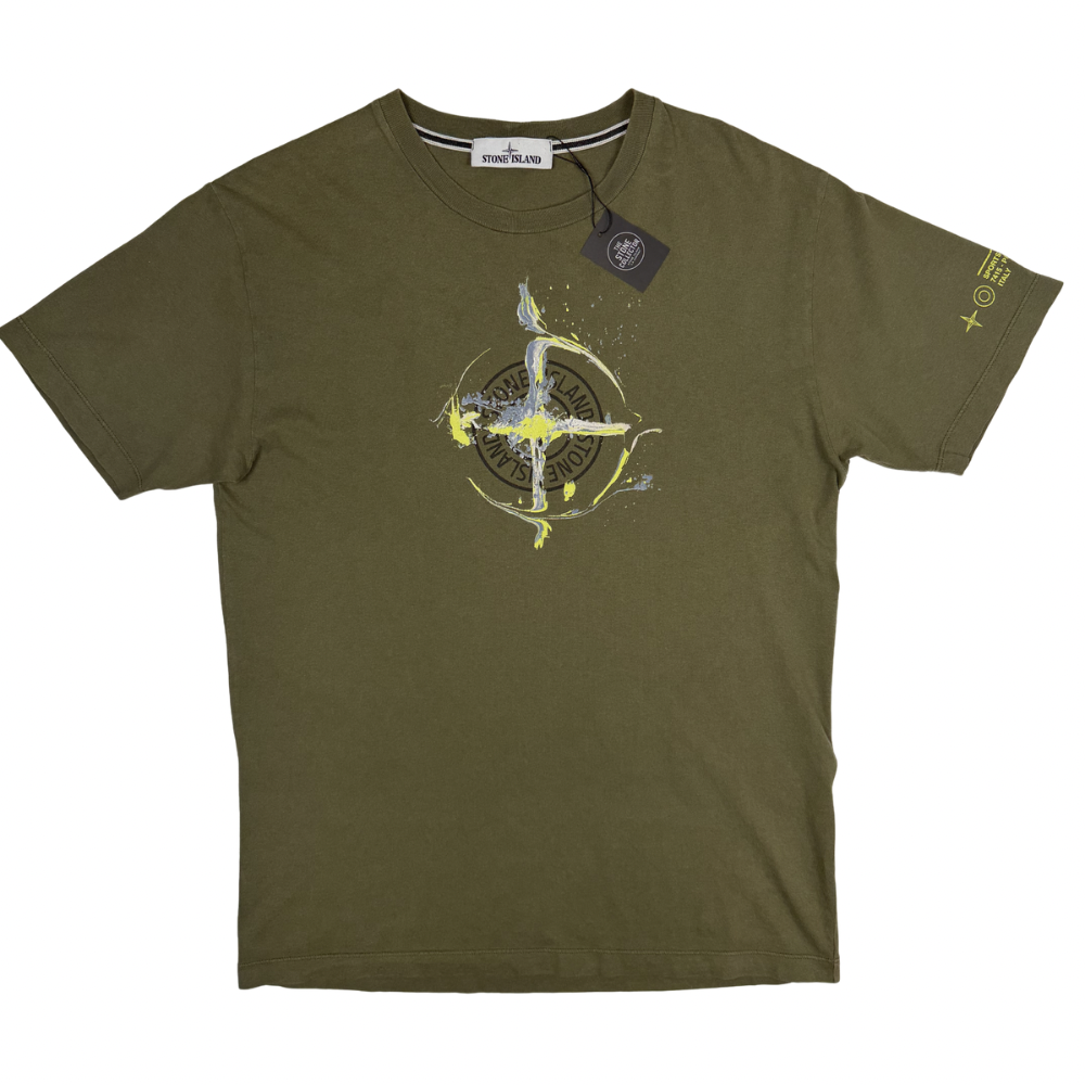 CAMISETA MANGA CORTA STONE ISLAND - talla L