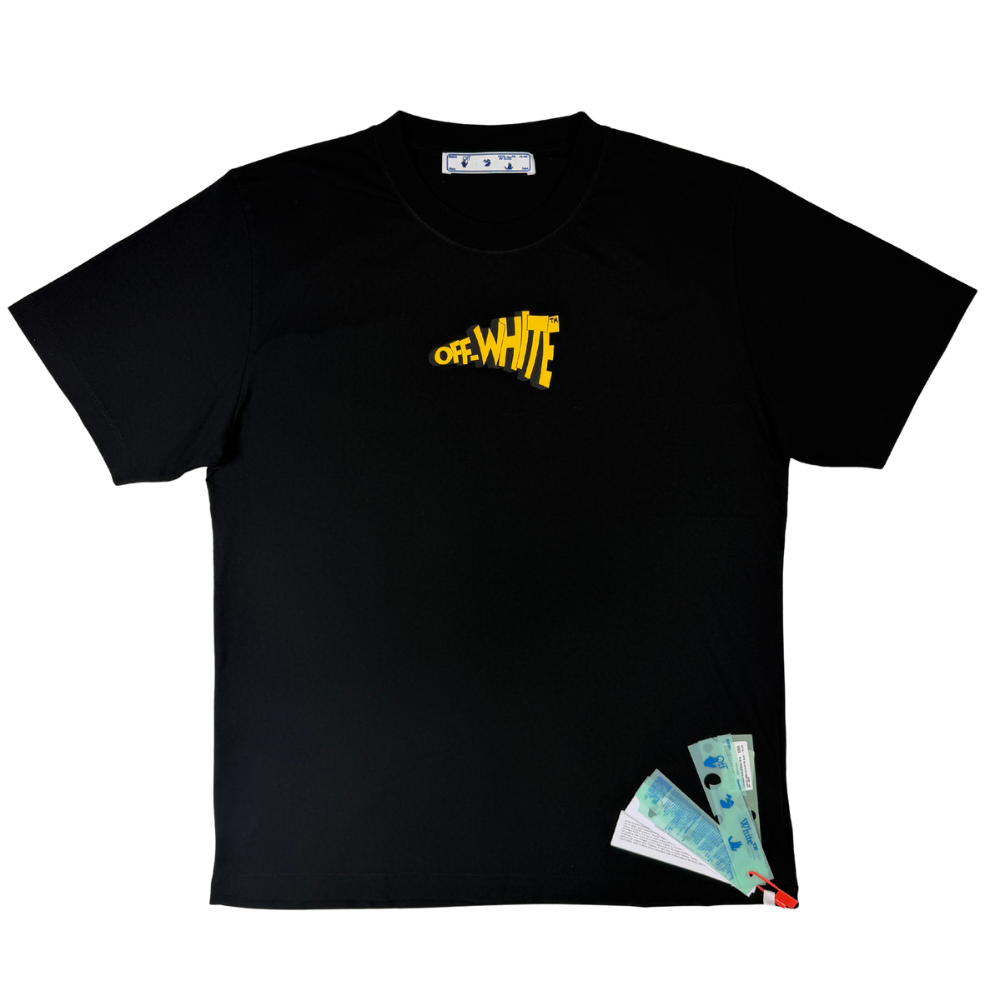 CAMISETA MANGA CORTA OFF WHITE - talla 2XL / 3XL